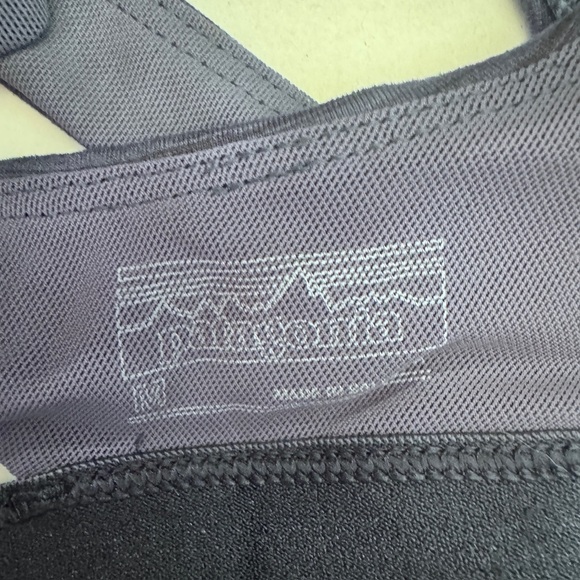 Patagonia Switchback Sports Bra Women's Size Medium Blue - Picture 5 of 5